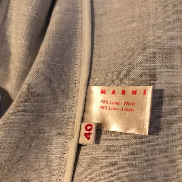 Marni deconstructed jacket. Awesome piece. Size 4 - Picture 4 of 6